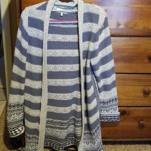 Super cute lucky cardigan sweater